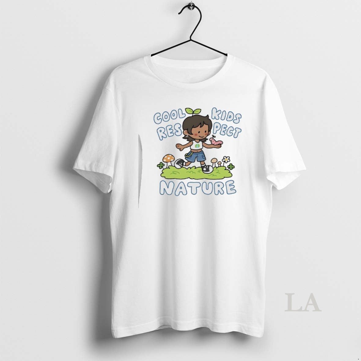 Original Cool Kids Respect Nature Cartoon T-Shirts, Hoodie, Sweatshirt | PureTeeCo.com