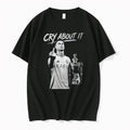 Original Cristiano Ronaldo Middle Finger Cry About It Al Nassr Champions 2026 Sarcastic Tshirts