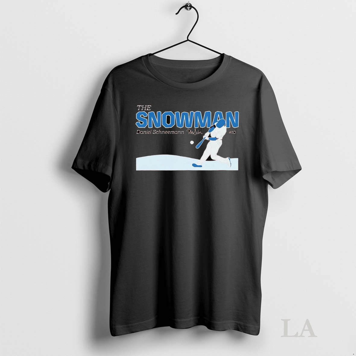 Original Daniel Schneemann The Snowman Batting Signature