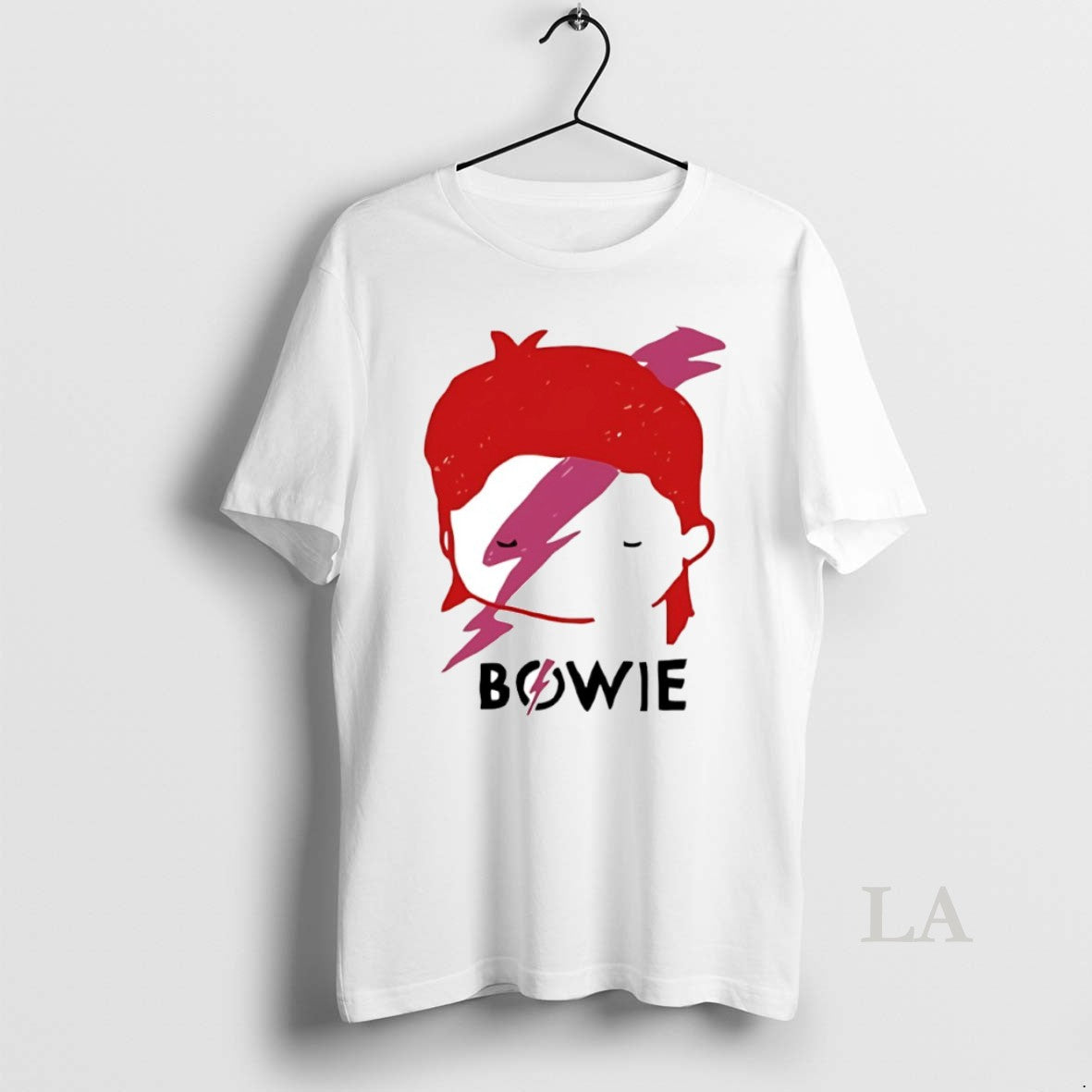 Original David Bowie Aladdin Sane Lightning Bolt Sketch Circle T-Shirts, Hoodie, Sweatshirt | PureTeeCo.com