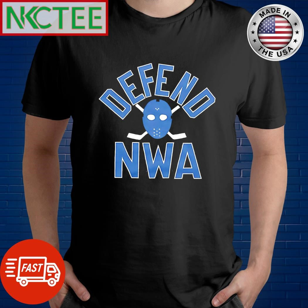 Original Defend NWA paint hockey shirt