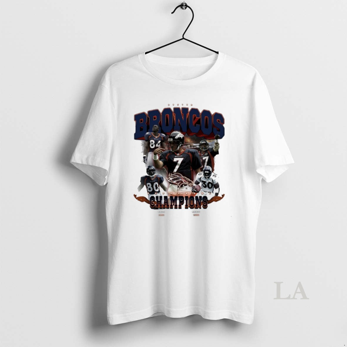 Original Denver Broncos Back To Back 1998 1999 Super Bowl Champions