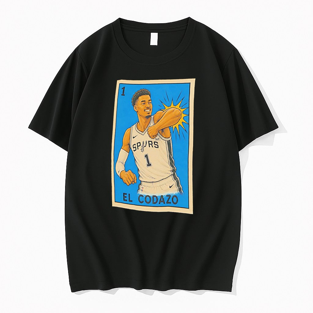 Original El Codazo Victor Wembanyama San Antonio Spurs Tee Tshirts Jpg