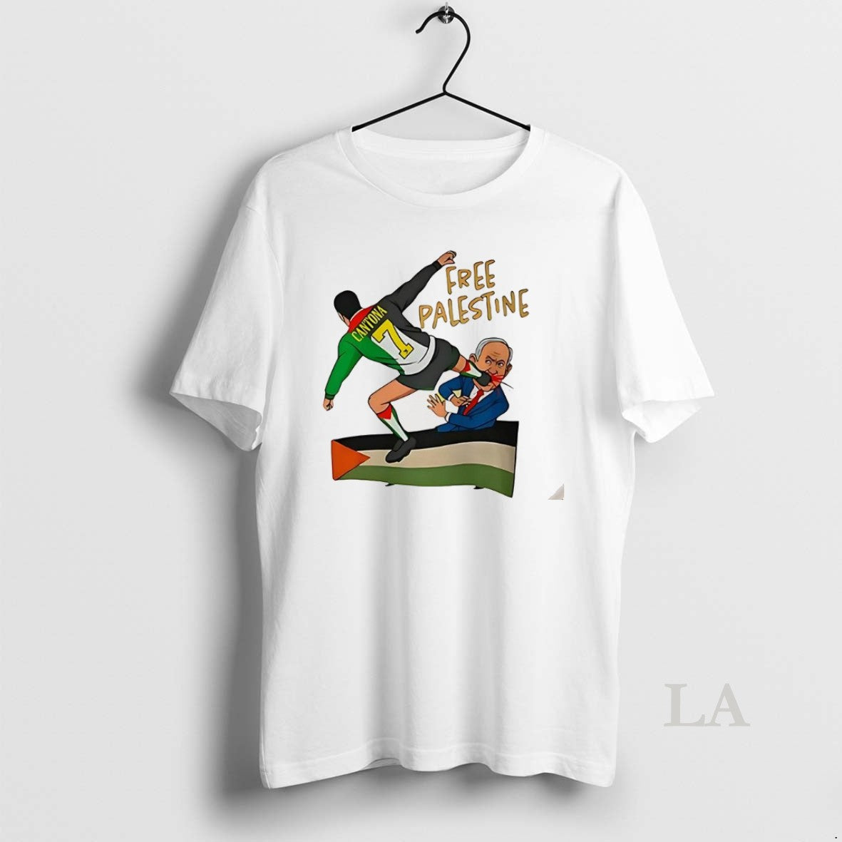 Original Eric Cantona Kung Fu Benjamin Netanyahu Free Palestine Meme T-Shirts, Hoodie, Sweatshirt | PureTeeCo.com
