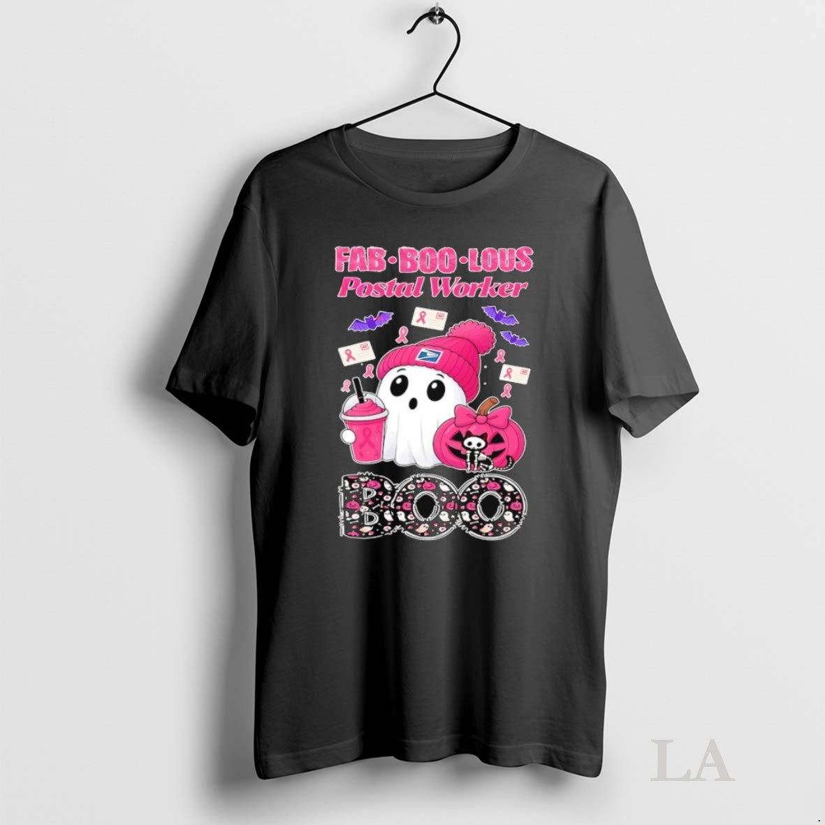 Original Fab Boo Lous Postal Worker Boo Usps Halloween