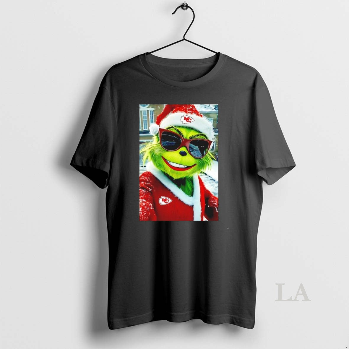 Original Feeling Grinchy Kansas City Chiefs Grinch Selfie T-Shirts, Hoodie, Sweatshirt | PureTeeCo.com