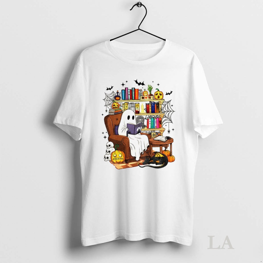 Original Ghost Reading Book Spooky Season Halloween