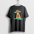 Original Giannis Antetokounmpo Alien Basketball Player Milwaukee Bucks Ufo Spaceship Abduction Beam Tshirts