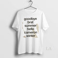 Original Goodbye Album Summer Hello Artist Winter T-Shirts, Hoodie, Sweatshirt | PureTeeCo.com