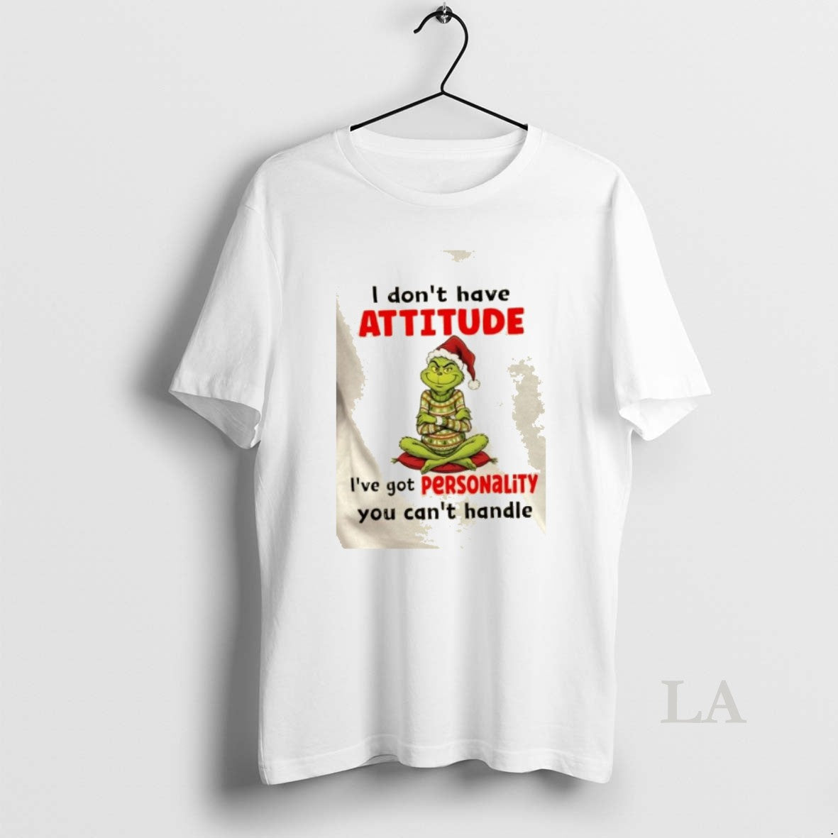 Original Grinch I Dont Have Attitude Ive Got Personality You Cant Handle Christmas T-Shirts, Hoodie, Sweatshirt