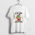 Original Grinch Am I The Only Person With A Voice In My Head That Says T-Shirts, Hoodie, Sweatshirt | PureTeeCo.com