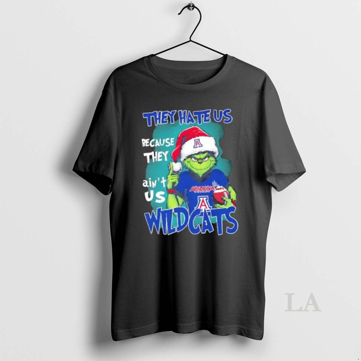Original Grinch They Hate Us Because They Aint Us Arizona Wildcats Christmas T-Shirts, Hoodie, Sweatshirt | PureTeeCo.com