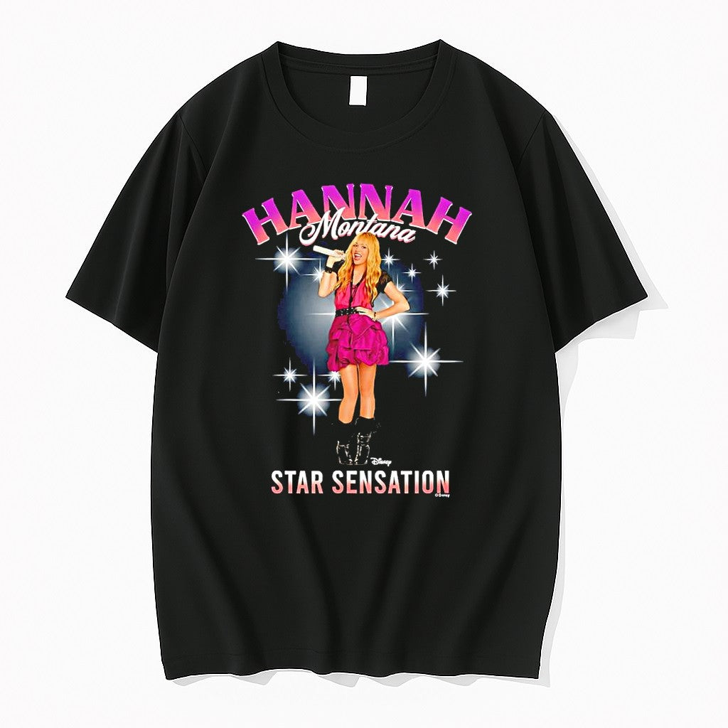 Original Hannah Montana Star Sensation Pop Star Tshirts Jpg