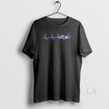 Original Heartbeat Baltimore Ravens Football Logo Graphic T-Shirts, Hoodie, Sweatshirt | PureTeeCo.com