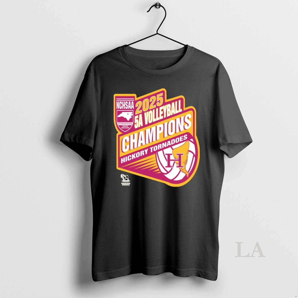 Original Hickory Tornadoes Nchsaa 5a Volleyball Champions 2025 T-Shirts, Hoodie, Sweatshirt | PureTeeCo.com