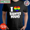 Original I love haunted mound heart LGBT shirt