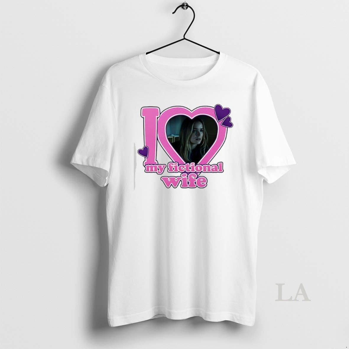 Original I Love My Fictional Wife Elizabeth Lail Heart T-Shirts, Hoodie, Sweatshirt | PureTeeCo.com