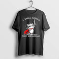 Original I Shall Shenan Then Shenanigan Mischievous Raccoon Cape Sword Tshirts