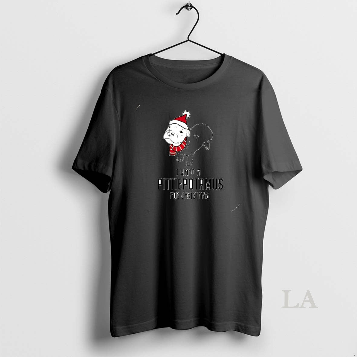 Original I Want A Pittiepotamus For Christmas T-Shirts, Hoodie, Sweatshirt | PureTeeCo.com
