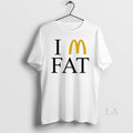 Original Im Fat Mcdonalds Circle T-Shirts, Hoodie, Sweatshirt | PureTeeCo.com