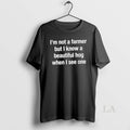 Original Im Not A Farmer But I Know A Beautiful Hog When I See One T-Shirts, Hoodie, Sweatshirt | PureTeeCo.com