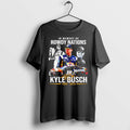 Original In Memory Of Kyle Busch 1985 2026 18 Rowdy Nations Signature Tshirts