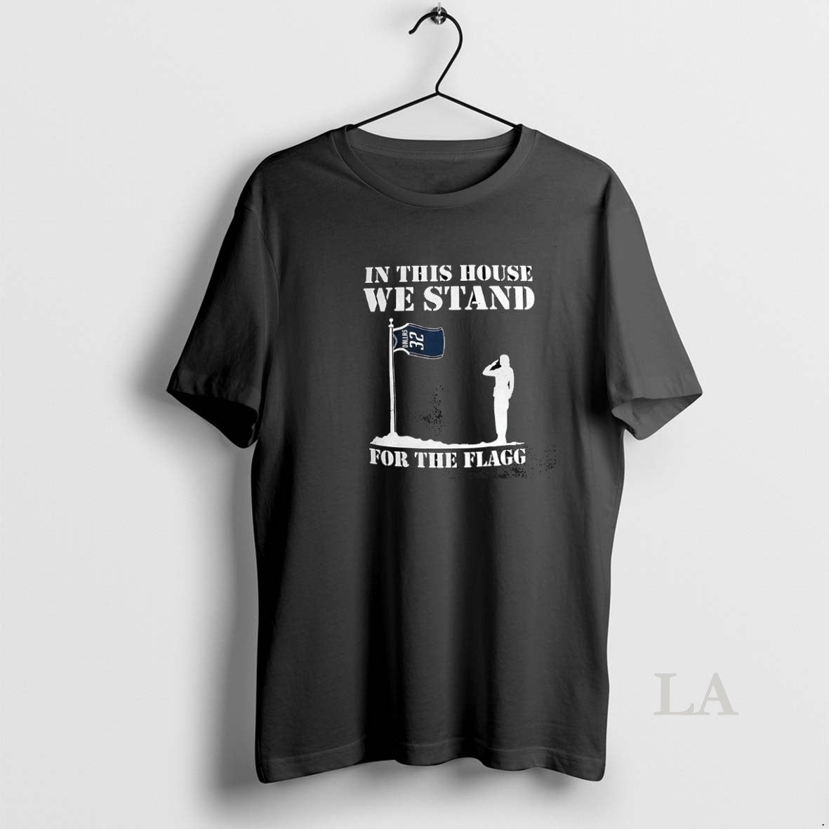 Original In This House We Stand For The Flagg Dallas Cowboys T-Shirts, Hoodie, Sweatshirt | PureTeeCo.com