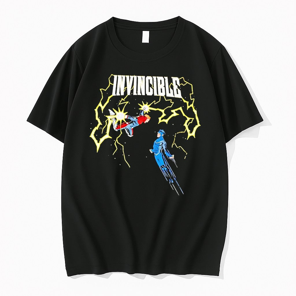 Original Invincible Vs Powerplex Black Tshirts Jpg