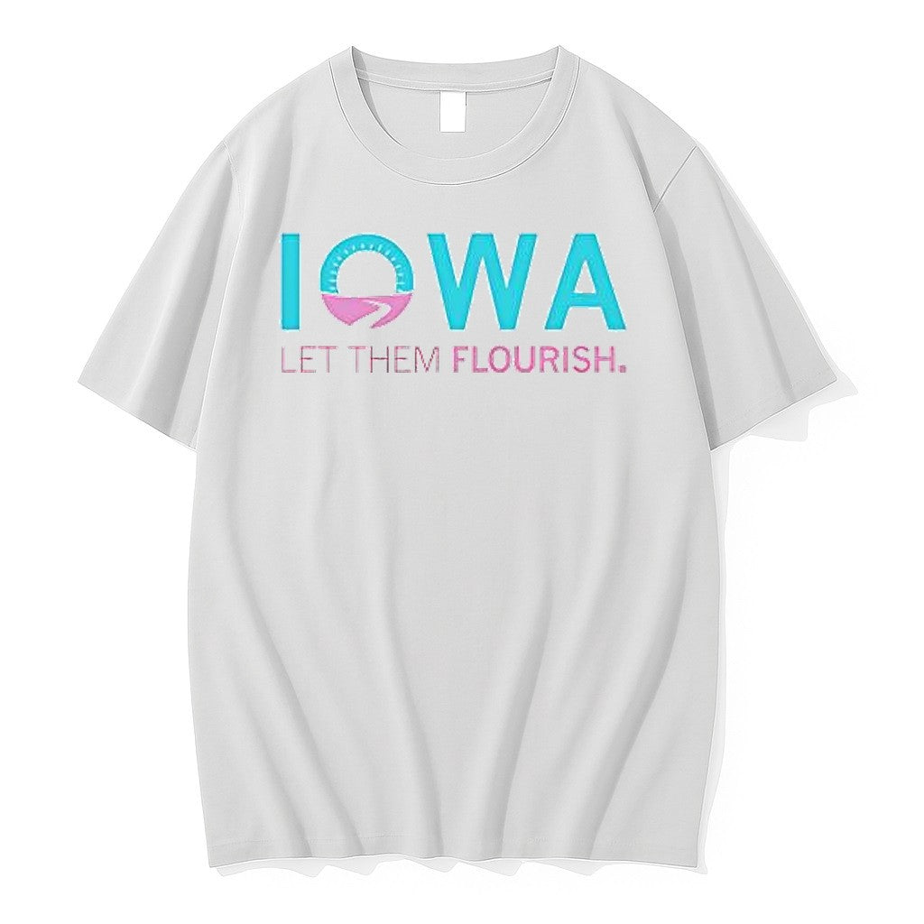 Original Iowa Let Them Flourish Tshirts Jpg
