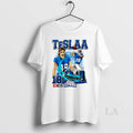 Original Isaac Teslaa 18 Detroit Lions Football Comic Circle T-Shirts, Hoodie, Sweatshirt | PureTeeCo.com