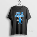Original Isaac Teslaa Fully Charged Detroit Lions Cartoon