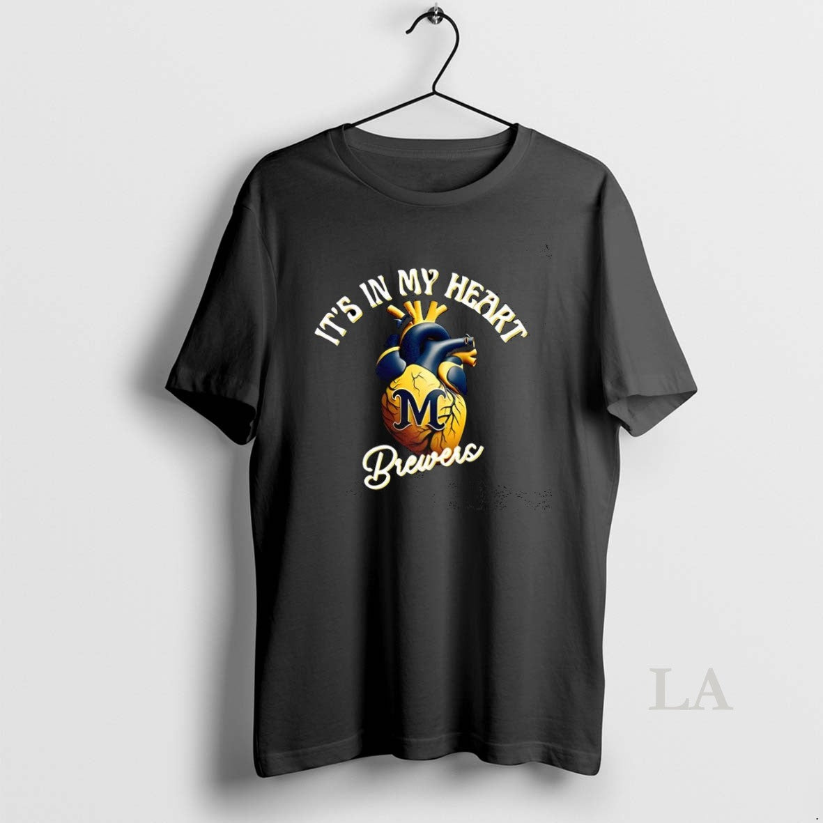 Original Its In My Heart Milwaukee Brewers Baseball Lovers