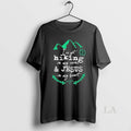 Original Ive Got Hiking In My Veins Jesus In My Heart T-Shirts, Hoodie, Sweatshirt | PureTeeCo.com