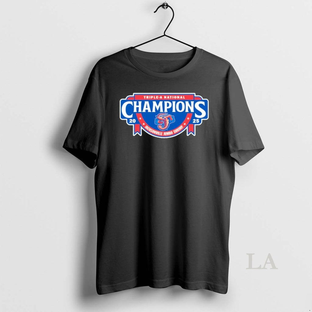 Original Jacksonville Jumbo Shrimp 2025 Triple A National Champions Ornaments