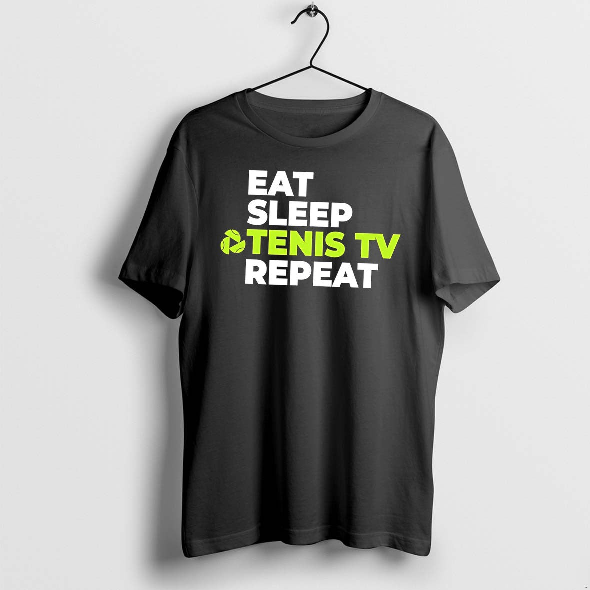 Original Jon Favreau Eat Sleep Tennis Tv Repeat Tee Tshirts Jpg