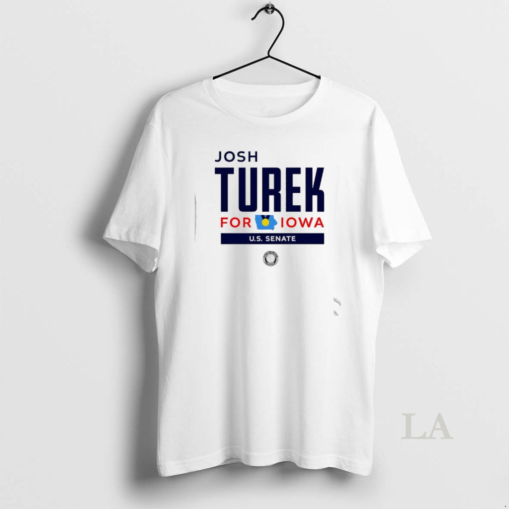 Original Josh Turek For Iowa Square Logo T-Shirts, Hoodie, Sweatshirt | PureTeeCo.com