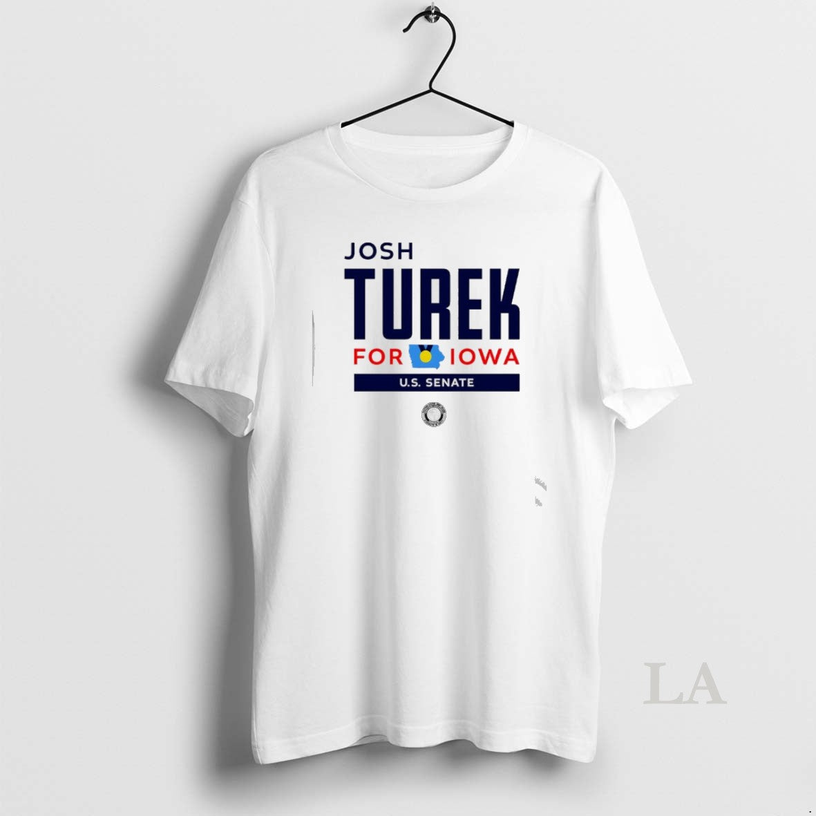 Original Josh Turek For Iowa Square Logo T-Shirts, Hoodie, Sweatshirt | PureTeeCo.com