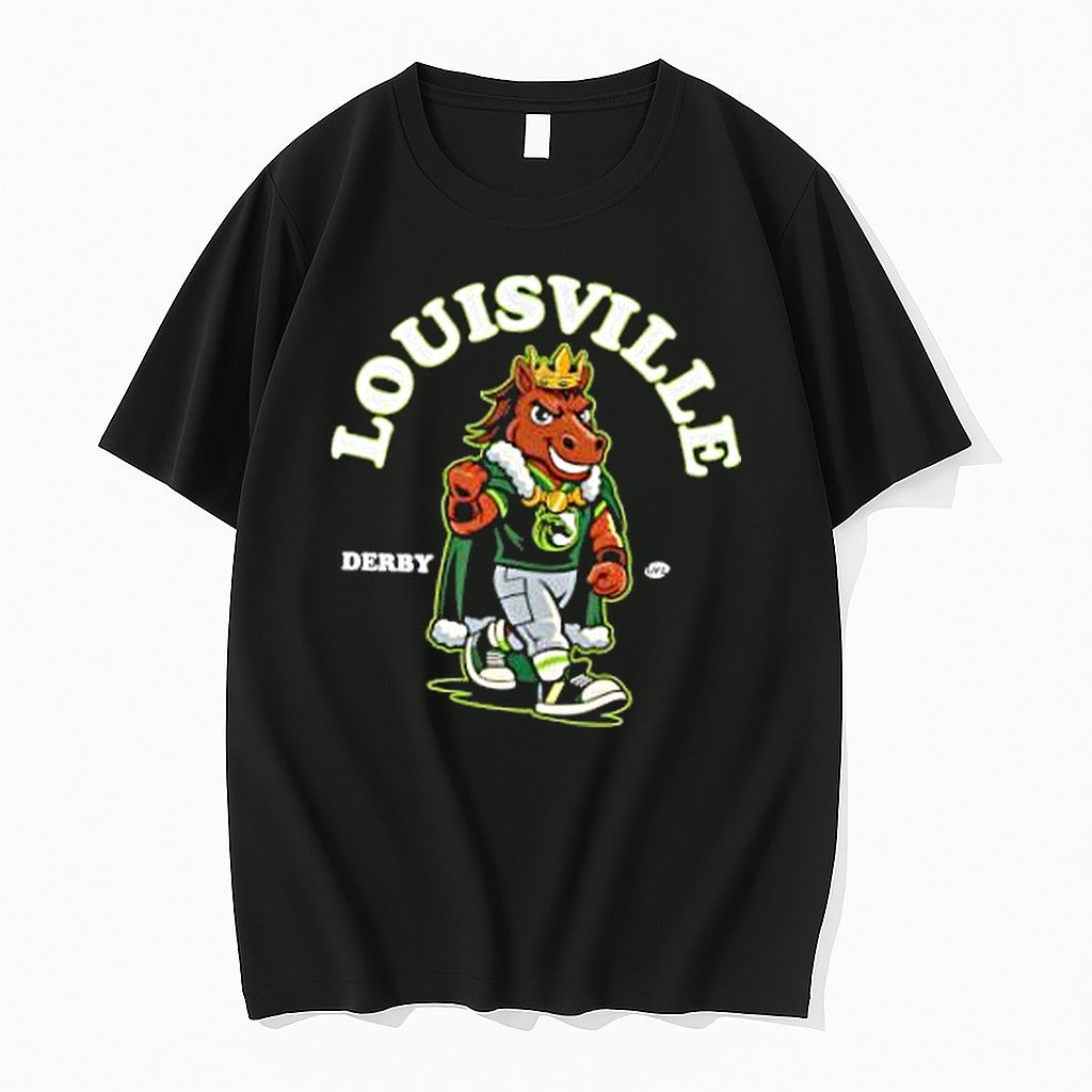 Original King Horse Mascot Louisville Derby Ufl Tshirts Jpg
