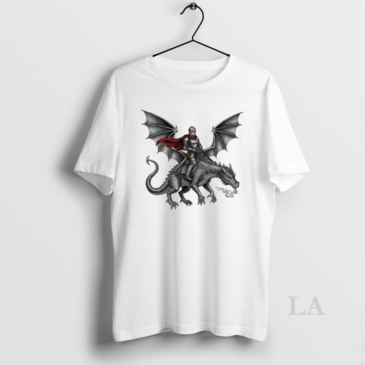 Original Knight Riding Dragon Art T-Shirts, Hoodie, Sweatshirt | PureTeeCo.com