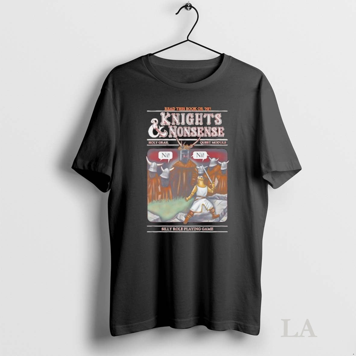 Original Knights Nonsense Holy Grail Quest Module Read This Book Or Ni Silly Role Playing