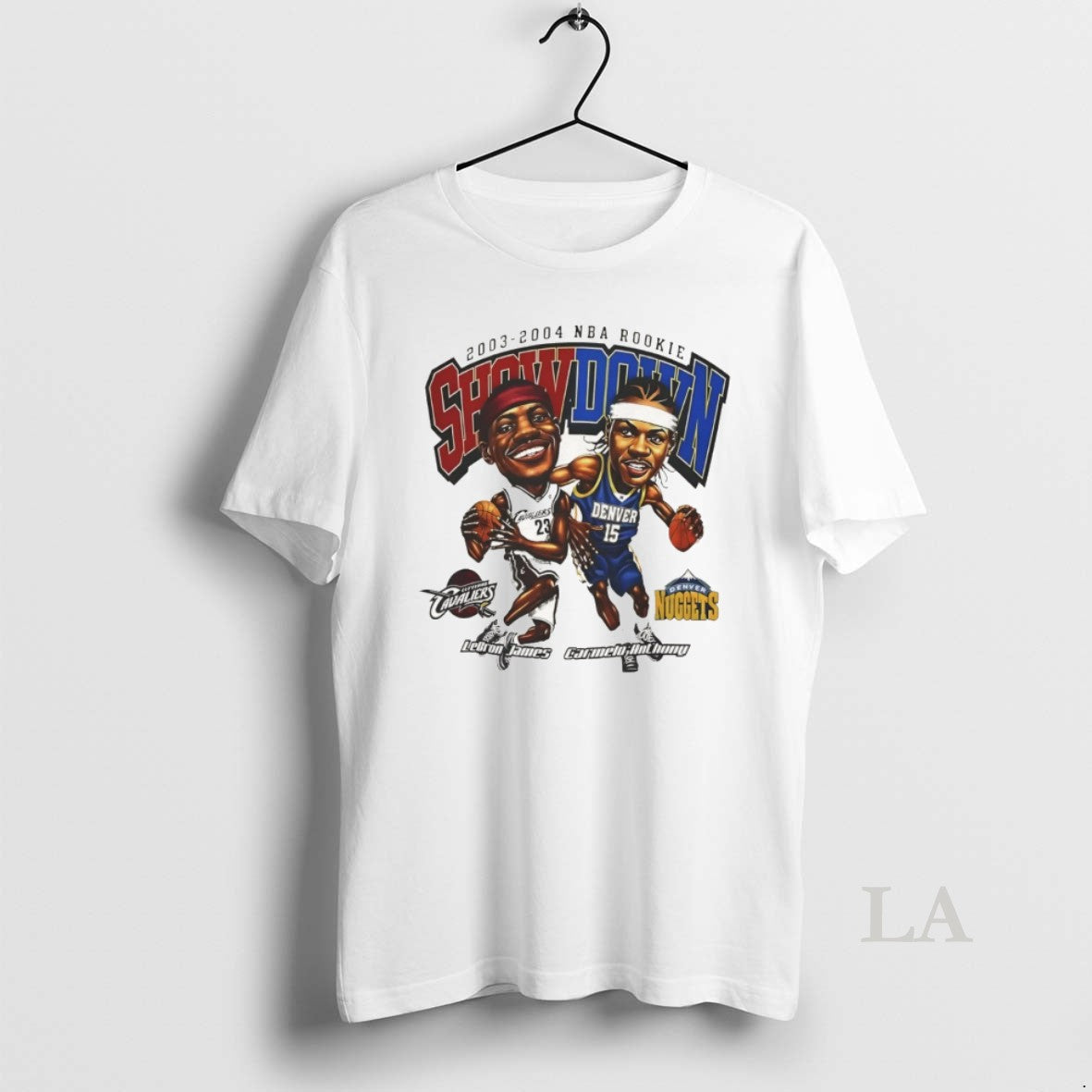 Original Lebron James Carmelo Anthony Rookie Showdown Basketball 2003 2004 Nba