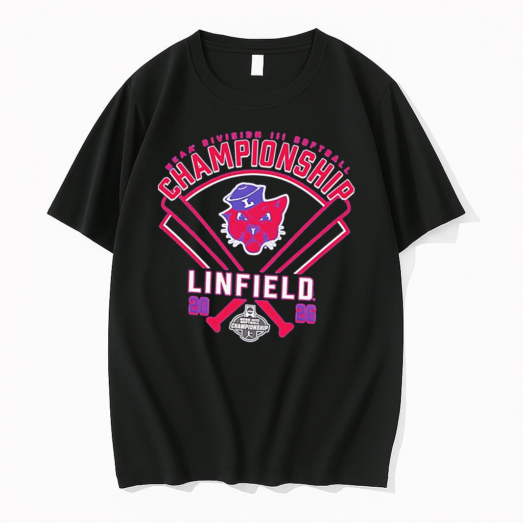 Original Linfield Softball Ncaa Division Ii Softball Championship 2026 Tee Tshirts