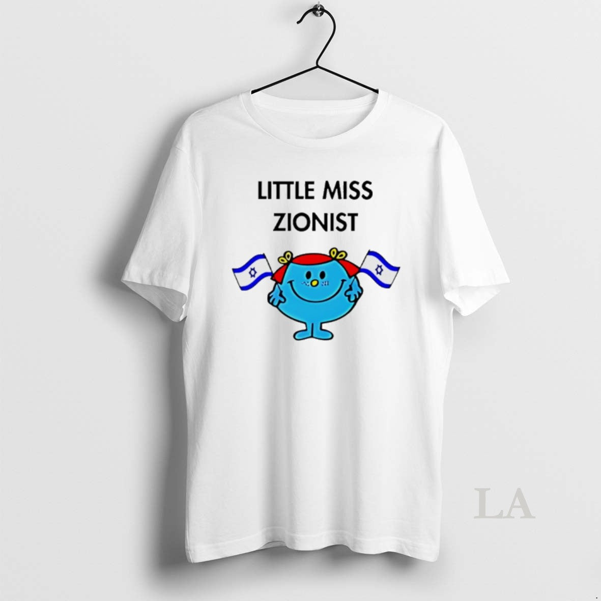Original Little Miss Zionist Jew Flag T-Shirts, Hoodie, Sweatshirt | PureTeeCo.com