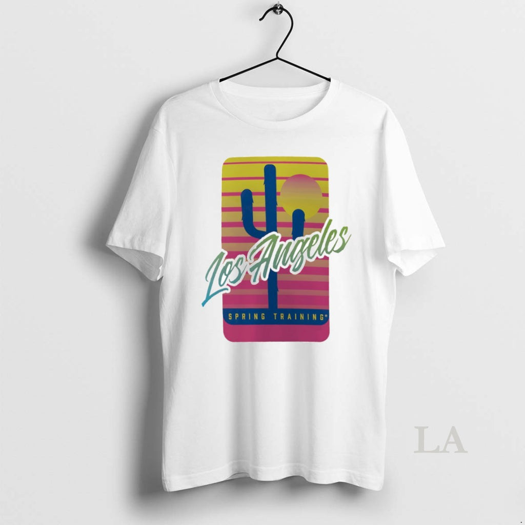 Original Los Angeles Dodgers Spring Training Sunset Circle T-Shirts, Hoodie, Sweatshirt | PureTeeCo.com