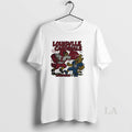 Original Louisville Cardinals Overwhelms Kentucky Wildcats Ncaa Football Artwork Mascot Fight Retro T-Shirts, Hoodie,...