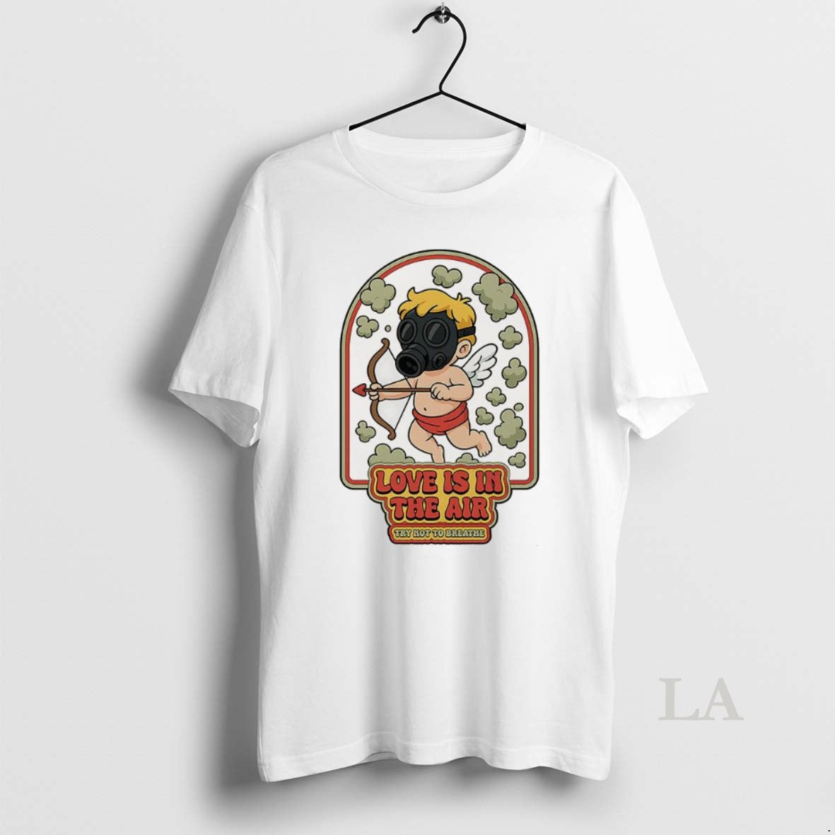 Original Love Is In The Air Gas Clouds Try Not To Breathe Cupid T-Shirts, Hoodie, Sweatshirt | PureTeeCo.com