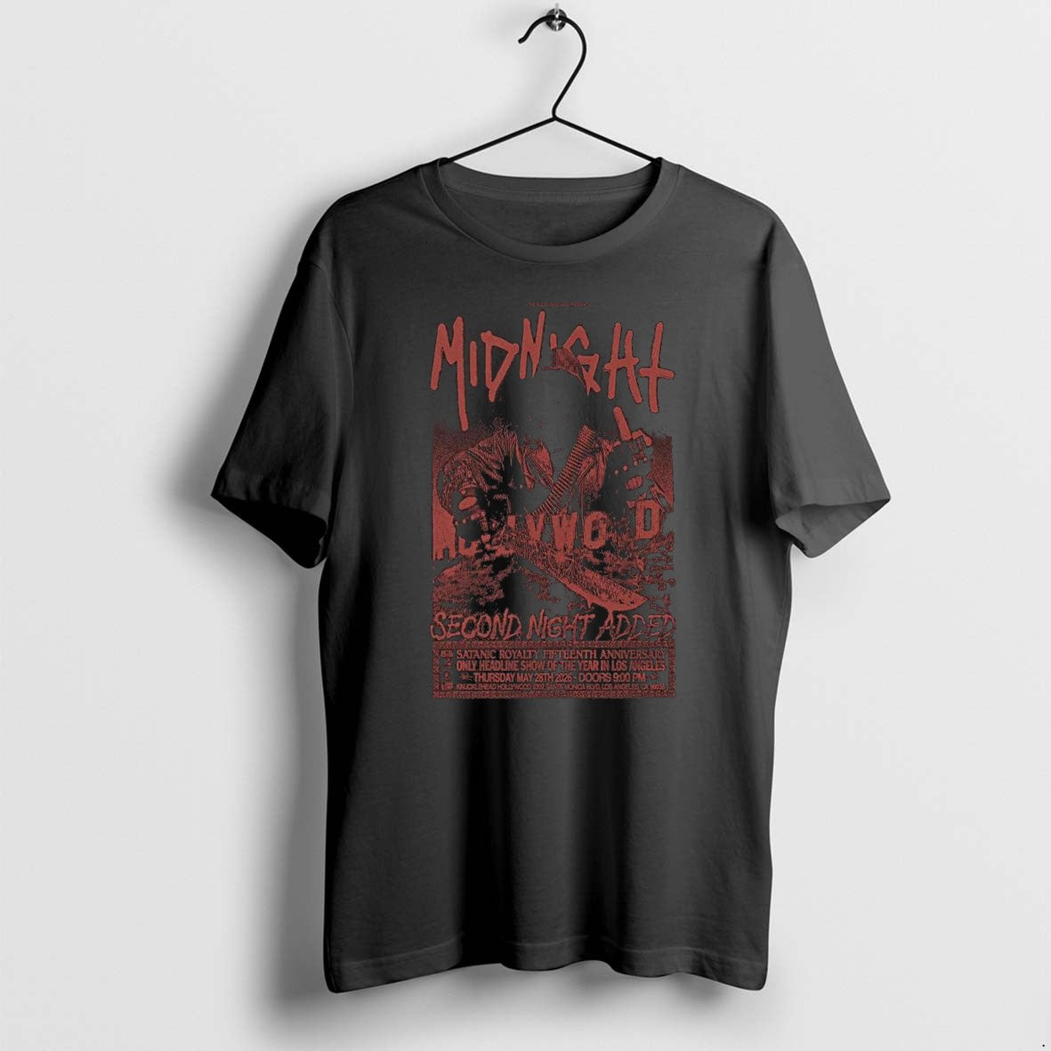 Original Midnight Band May 28 2026 Hollywood Palladium Los Angeles 1 Tshirts