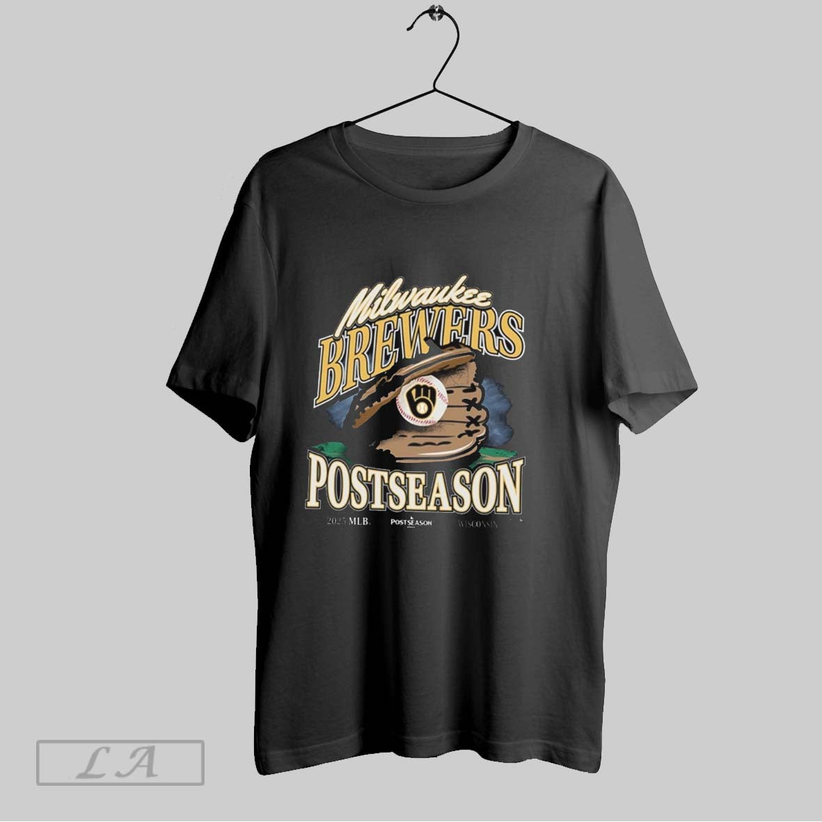 Original Milwaukee Brewers Mlb 2025 Postseason Wisconsin Participant Playoff
