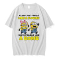 Original Minion My Wife Isnt Fragile Like A Flower Shes Fragile Like %e2%95%a8%e2%96%91 Bomb Tshirts