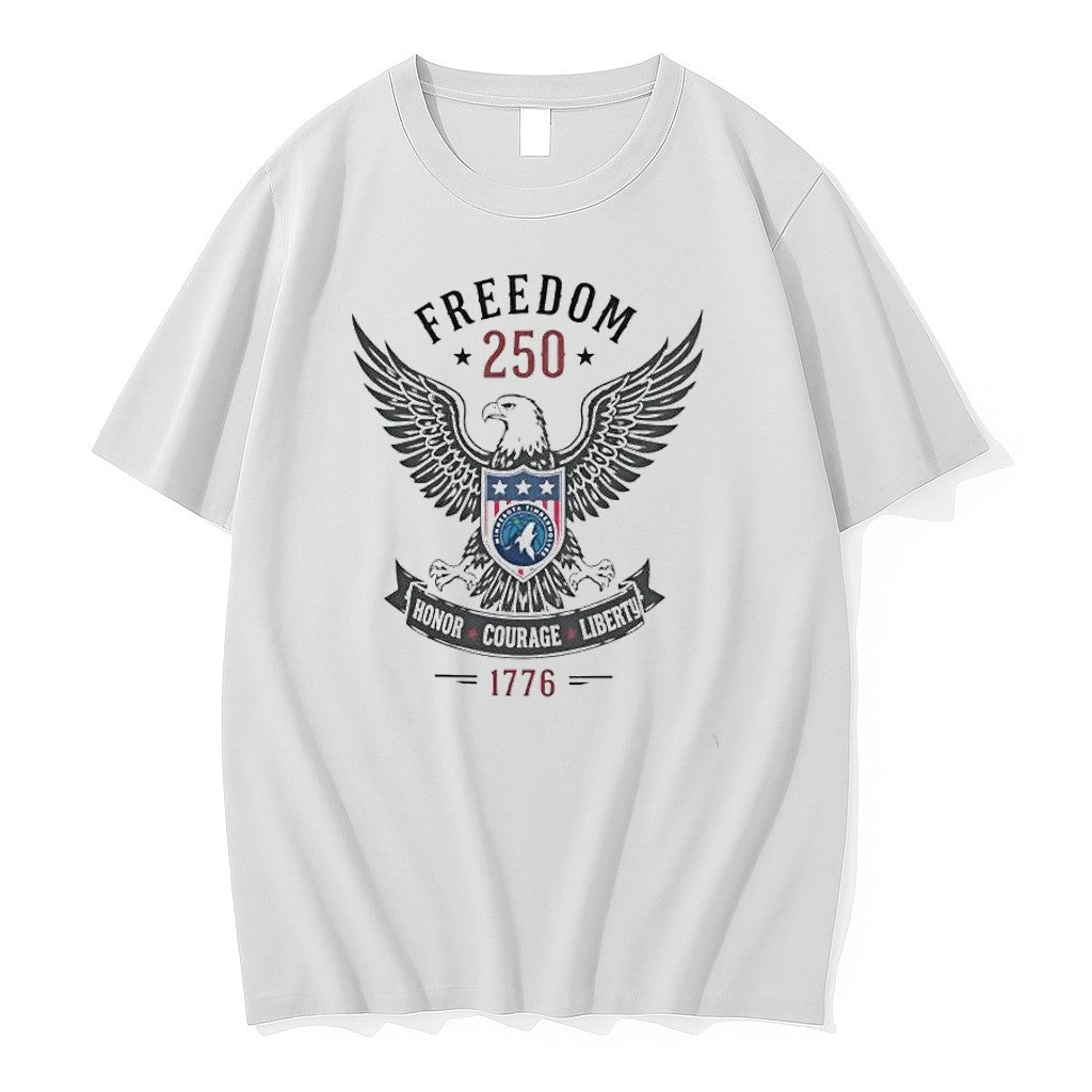 Original Minnesota Timberwolves Celebrating Freedom 250 Honor Tee Tshirts Jpg
